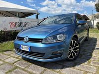 Usata VW Golf VII Highline 105 CV (77 kW) 2014 Blu Berlina