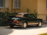 Usata Saab 900 Cabriolet 141 CV (103 kW) 1992 Verde Cabrio
