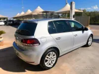Usata VW Golf VI Highline 105 CV (77 kW) 2010 Grigio Utilitaria