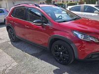 Usata Peugeot 2008 GT-line 120 CV (88 kW) 2017 Rosso SUV