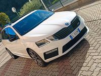 Usata Skoda Octavia vRS 184 CV (135 kW) 2018 Bianco Berlina
