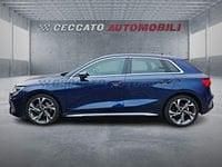 Usata Audi A3 Sportback S-Line 116 CV (85 kW) 2023 Blu Utilitaria