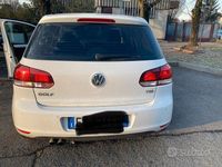Usata VW Golf VI 122 CV (89 kW) 2010 Bianco Utilitaria