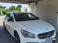 Usata Mercedes CLA200 136 CV (100 kW) 2017 Bianco Coupé