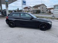 Usata BMW 114 Sport Line 140 CV (102 kW) 2013 Nero Utilitaria