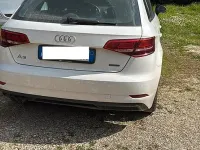 Usata Audi A3 184 CV (135 kW) 2019 Bianco Berlina