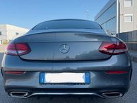 Usata Mercedes C180 Premium 156 CV (114 kW) 2019 Grigio Coupé