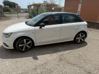 Usata Audi A1 S-Line 95 CV (69 kW) 2018 Bianco Berlina