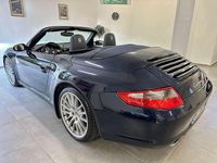 Usata Porsche 997 355 CV (261 kW) 2007 Dark blue metallic Cabrio