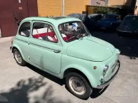 Usata Fiat 500 1960 Bluazzurro Utilitaria