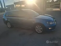 Usata VW Golf VII Highline 110 CV (80 kW) 2016 Blu Station wagon