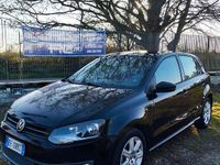 Usata VW Polo Highline 90 CV (66 kW) 2010 Nero Utilitaria