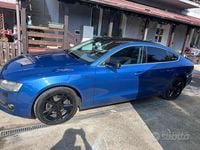 Usata Audi A5 190 CV (139 kW) 2010 Blu Coupé