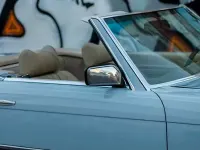 Usata Mercedes SL450 1970 Bluazzurro Cabrio