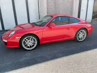 Usata Porsche 997 345 CV (253 kW) 2009 Rosso Coupé