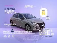Usata Peugeot 208 Active 101 CV (74 kW) 2024 Bianco Utilitaria