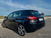 Usata Peugeot 308 Allure 120 CV (88 kW) 2018 Nero Berlina