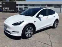 Usata Tesla Model Y Long Range AWD 258 kW (351 CV) 2021 Pearl white multicoat SUV