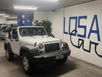 Usata Jeep Wrangler Sahara 200 CV (147 kW) 2013 Bianco SUV