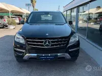Usata Mercedes ML250 Premium 204 CV (150 kW) 2012 Nero SUV