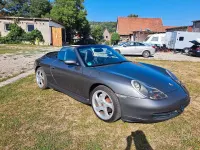 Usata Porsche 911 Carrera 4 Cabriolet 300 CV (220 kW) 2001 Grigio Cabrio