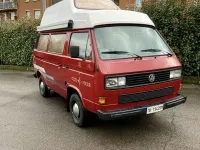 Usata VW T3 69 CV (50 kW) 1988 Rosso Furgone