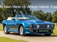Usata Aston Martin V8 Vantage 438 CV (322 kW) 1989 Blu Cabrio