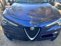 Usata Alfa Romeo Stelvio Executive 180 CV (132 kW) 2017 Blu/azzurro SUV