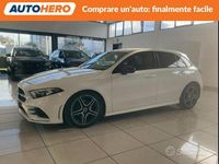 Usata Mercedes A180 Premium 116 CV (85 kW) 2019 Bianco Berlina