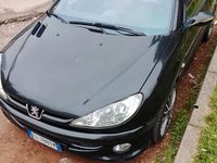Usata Peugeot 206 CC 109 CV (80 kW) 2005 Nero Cabrio