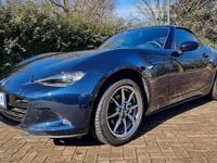 Usata Mazda MX5 Exclusive-Line 132 CV (97 kW) 2023 Blu/azzurro Cabrio