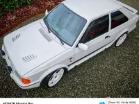 Usata Ford Escort RS 129 CV (94 kW) 1988 Bianco Coupé