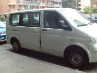 Usata VW Caravelle 102 CV (75 kW) 2006 Bianco Furgone