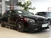 Usata Mercedes CLA200 Shooting Brake AMG line 156 CV (114 kW) 2019 Nero Station wagon