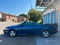 Usata Saab 9-3 Cabriolet 185 CV (136 kW) 1998 Blu Cabrio