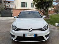 Usata VW Golf VII R-line 110 CV (80 kW) 2017 Bianco Berlina