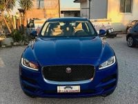 Usata Jaguar F-Pace Portfolio 180 CV (132 kW) 2019 Blu SUV