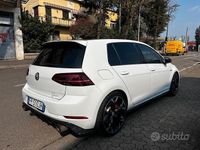 Usata VW Golf VII GTI 245 CV (180 kW) 2018 Bianco Berlina