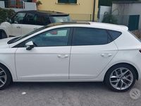 Usata Seat Leon FR 150 CV (110 kW) 2015 Bianco Berlina