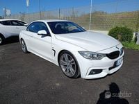 Usata BMW 420 M Sport 184 CV (135 kW) 2015 Bianco Cabrio