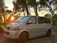 Usata VW Caravelle 140 CV (102 kW) 2011 Grigio Furgone