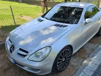 Usata Mercedes SLK200 163 CV (119 kW) 2005 Argento Cabrio