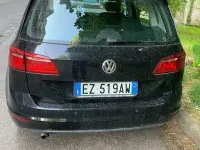 Usata VW Golf Sportsvan Business 110 CV (80 kW) 2015 Nero Monovolume