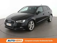 Usata Audi A3 Ambition 110 CV (80 kW) 2015 Nero Berlina