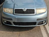 Usata Skoda Fabia 2005 Blu Utilitaria