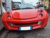 Usata Smart Roadster 82 CV (60 kW) 2006 Rosso Cabrio