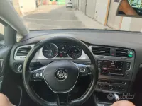 Usata VW Golf VII Highline 110 CV (80 kW) 2016 Grigio Berlina
