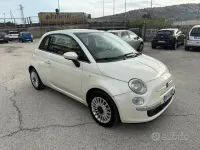 Usata Fiat 500 Lounge 75 CV (55 kW) 2010 Bianco Berlina