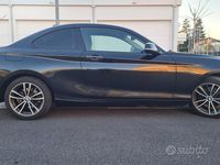 Usata BMW 220 Advantage 190 CV (139 kW) 2018 Nero Coupé