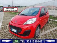 Usata Peugeot 107 68 CV (50 kW) 2013 Rosso Utilitaria